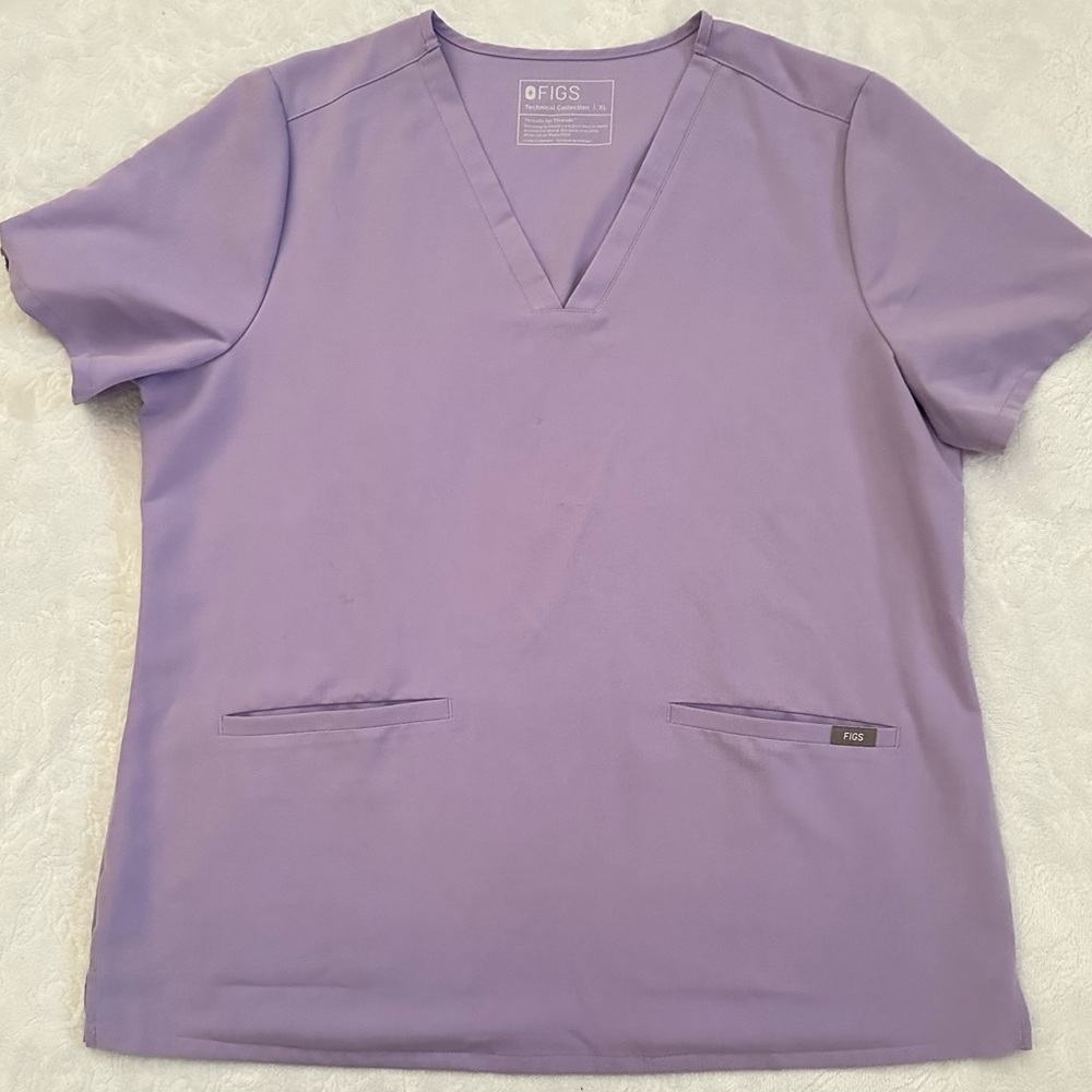 Figs Casma Three-Pocket Scrub Top-Size XL